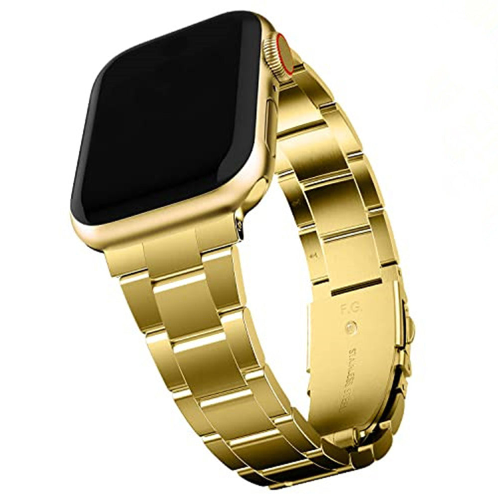 JLT For Apple Watch Ultra 2 49mm Series 9 45mm SE (2023) 44mm Ultra 49mm 8 7 45mm 6 5 4 SE (2022) SE 44mm 3 2 1 42mm Stainless Steel Watch Strap Folding Buckle Replacement Wrist Band JLT For Apple Watch Ultra 2 49mm Series 9 45mm SE (2023) 44mm Ultra 49mm 8 7 45mm 6 5 4 SE (2022) SE 44mm 3 2 1 42mm Stainless Steel Watch Strap Folding Buckle Replacement Wrist Band